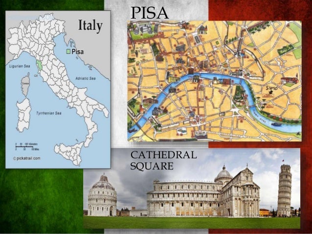 Leaning Tower Of Pisa Map