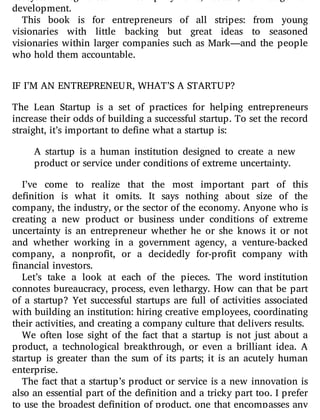 The lean startup | PDF