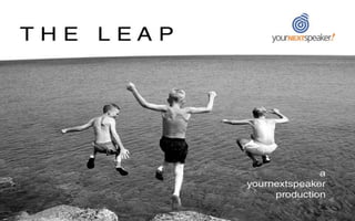 The Leap Show YourNextSpeaker Rhett Laubach 2010