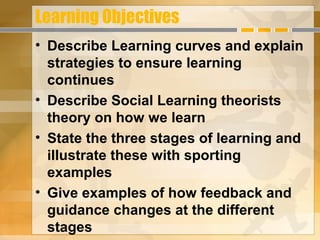 The learning process | PPT