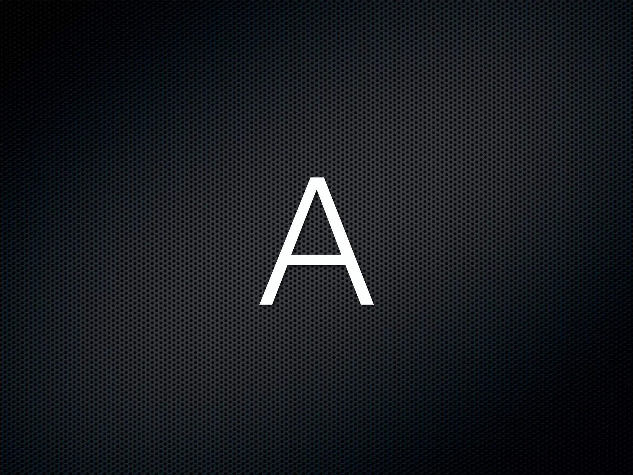 A
 