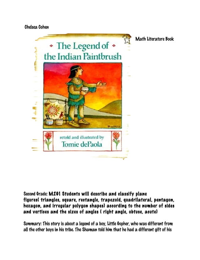 The legend of the indian paintbrush | PDF