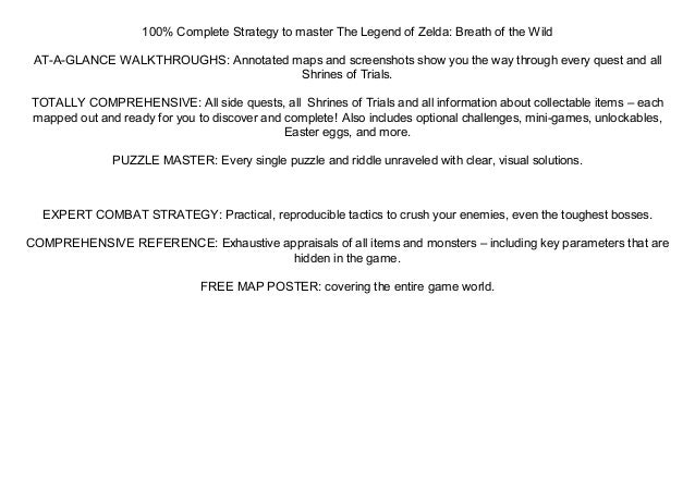 breath of the wild official guide pdf breath of the wild official guide pdf