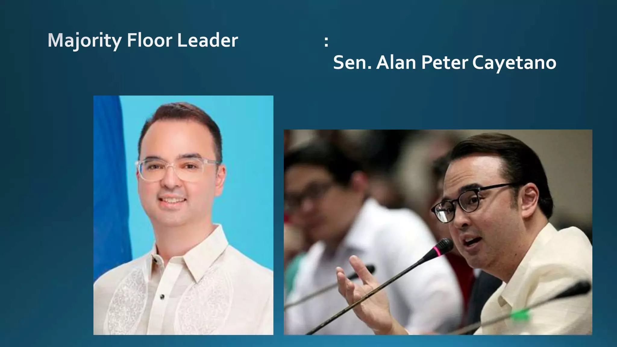THE LEGISLATIVE BRANCH OF THE PHILIPPINE GOVERNMENT PPT