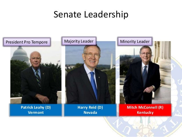 Who is the leader of the legislative branch?