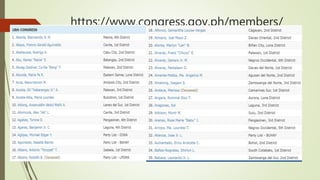 https://www.congress.gov.ph/members/
 