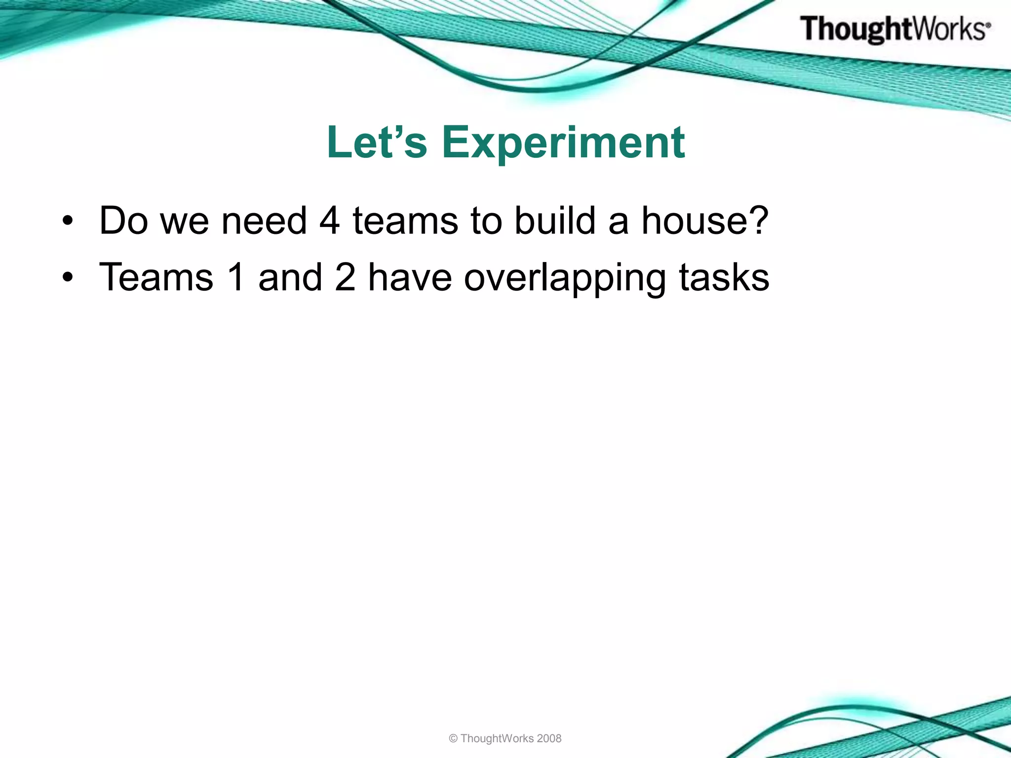 The Lego Lean Game (XP 2009 version)