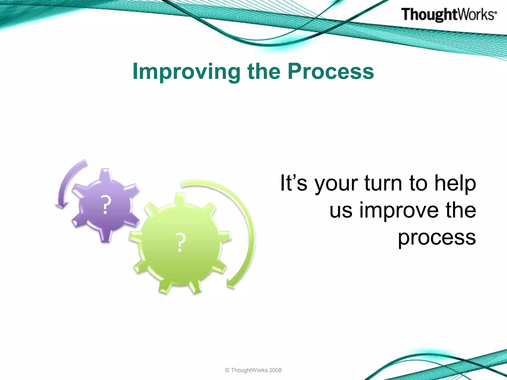 The Lego Lean Game (XP 2009 version)