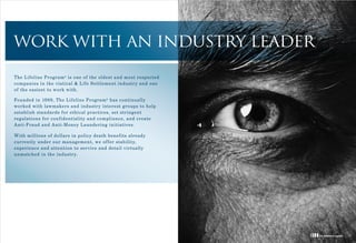 WORK WITH AN INDUSTRY LEADER
 