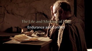 Endurance and Conflict
 