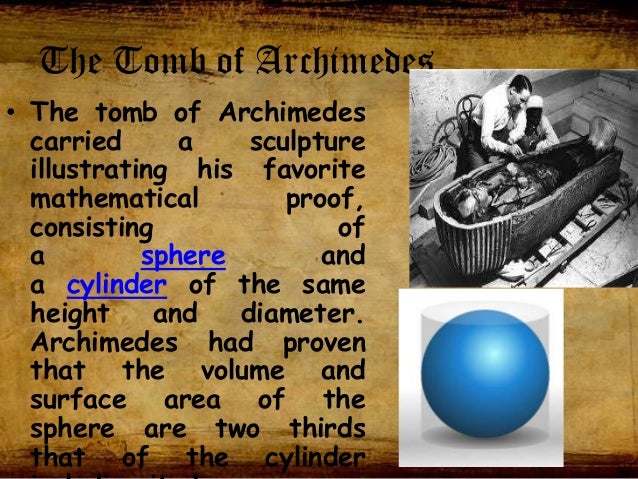 tomb of archimedes