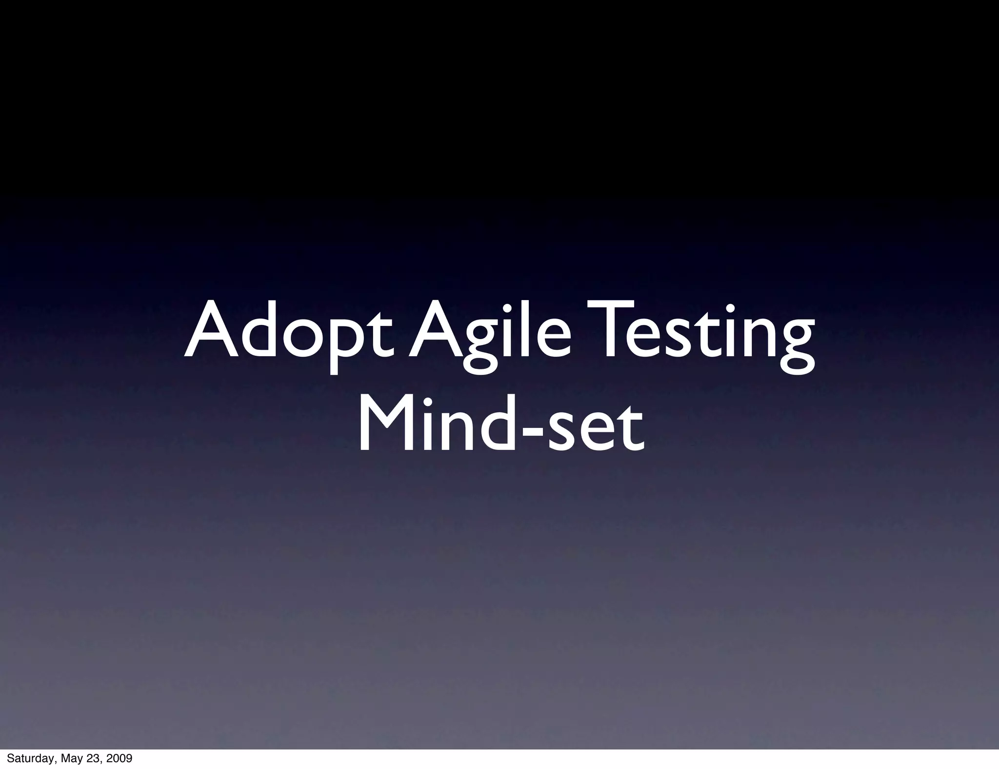 The Life Of A Tester In An Agile Team