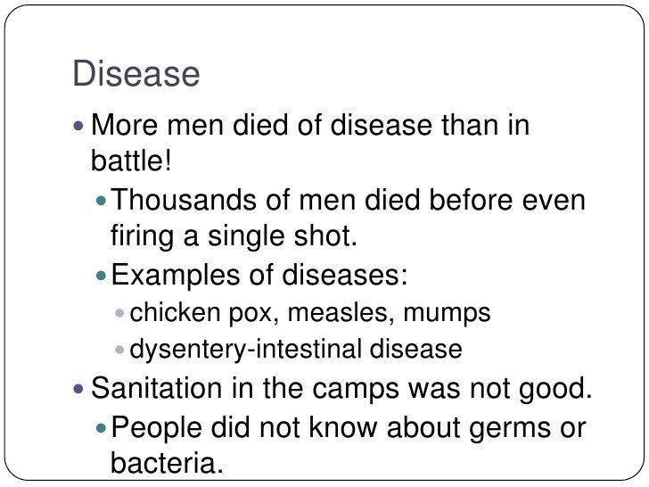 The life of civil war soldier