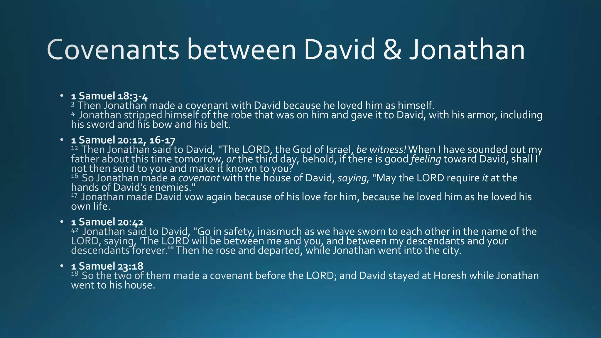 The life of david   week 3