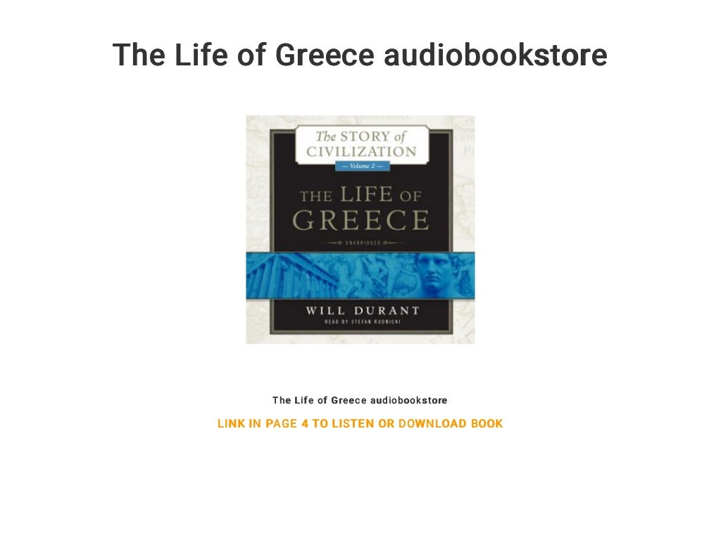 the life of greece by will durant the life of greece by will durant