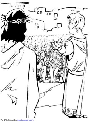 The life of Jesus Coloring Book