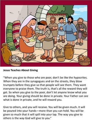 The Life of Jesus for Children | PDF