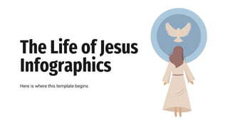 The Life of Jesus
Infographics
Here is where this template begins
 