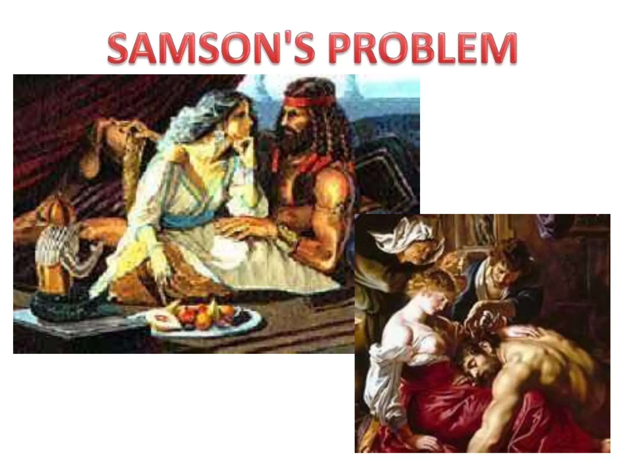 The Life of Samson | PPTX