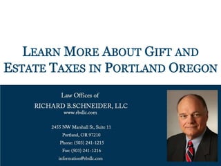 The Lifetime Exemption to Gift and Estate Taxes