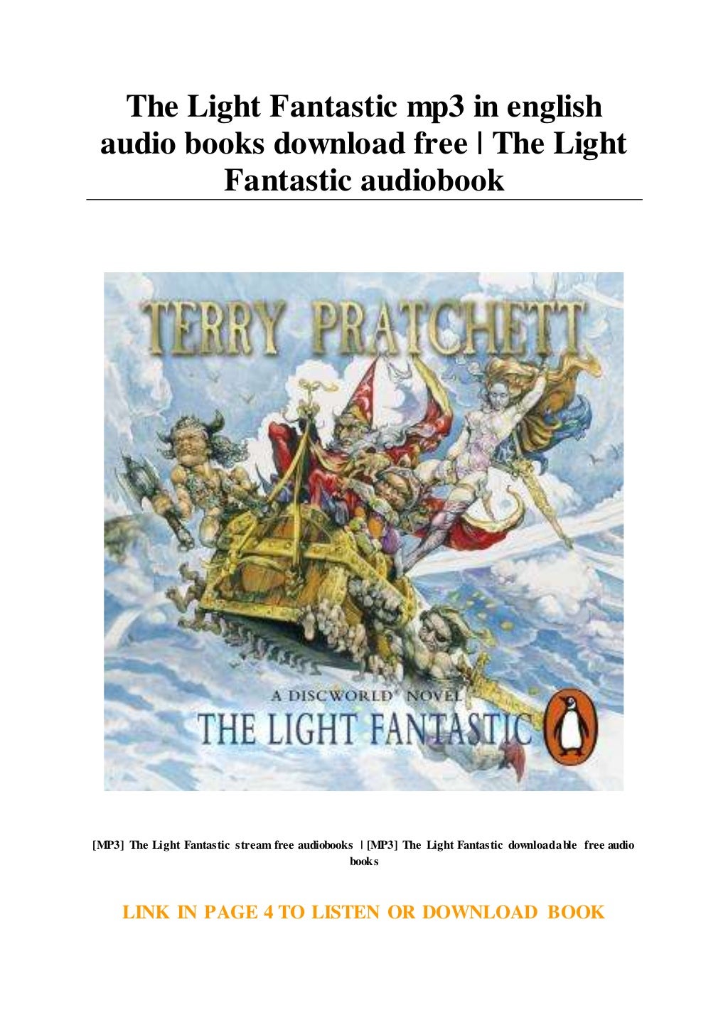 download the light fantastic audiobook