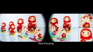 Stereoscope
Wheatstone, Brewster
1838
VR/AR
Ivan Sutherland
1968
VR explosion
Oculus, Sony, Valve, MS, …
Now Future
Future HMDs
Resolution
Latency
FOV
Form Factor
…
Accommodation
 