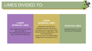 The Limes Germanic Frontier | PPTX