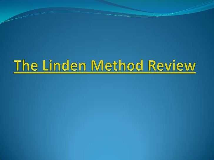 The linden method review