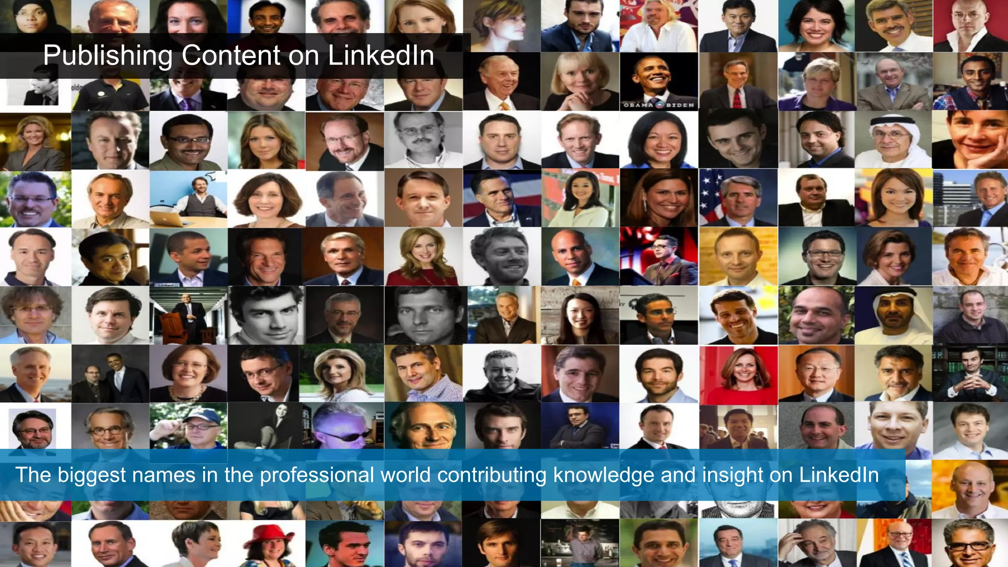 Publishing Content on LinkedIn

#intalent

 