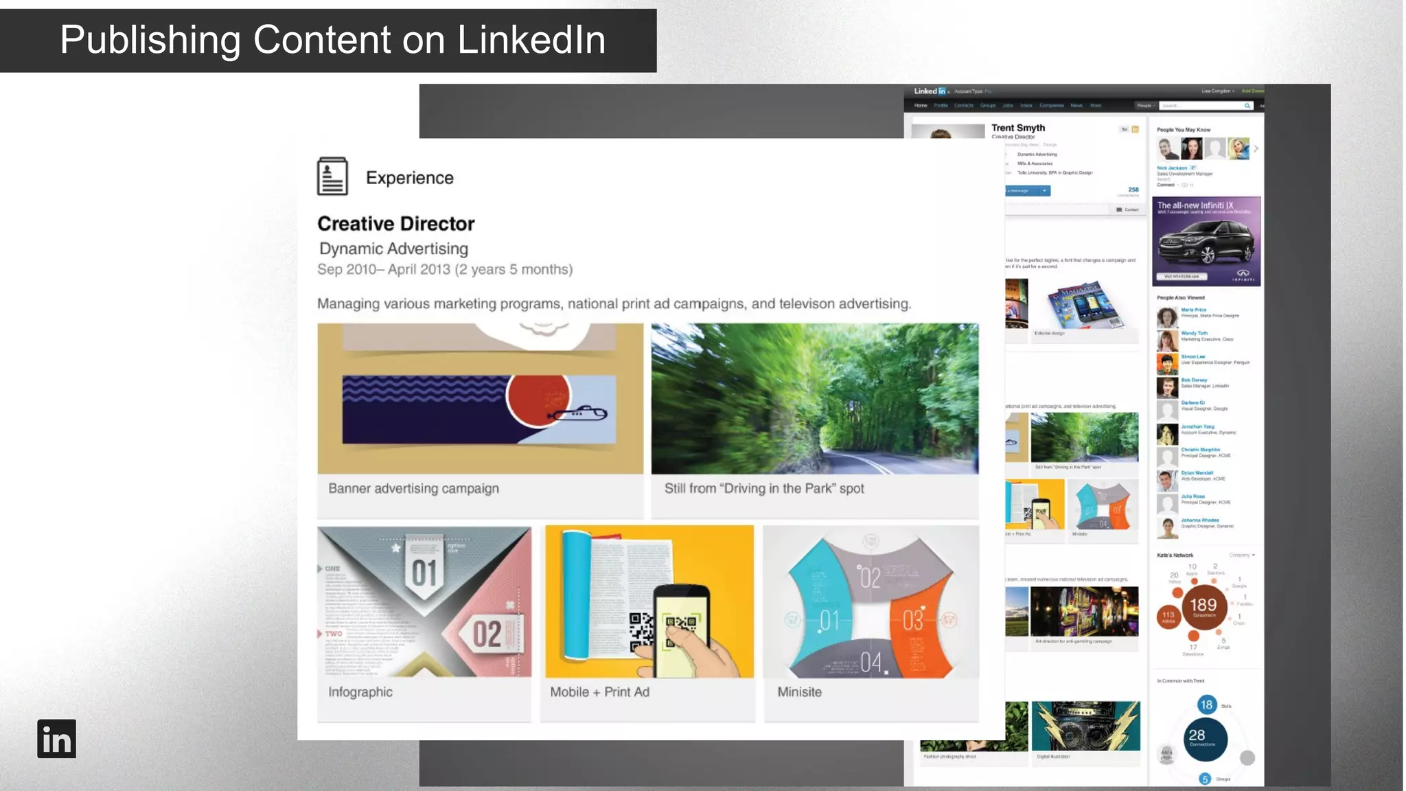 Publishing Content on LinkedIn

#intalent

 