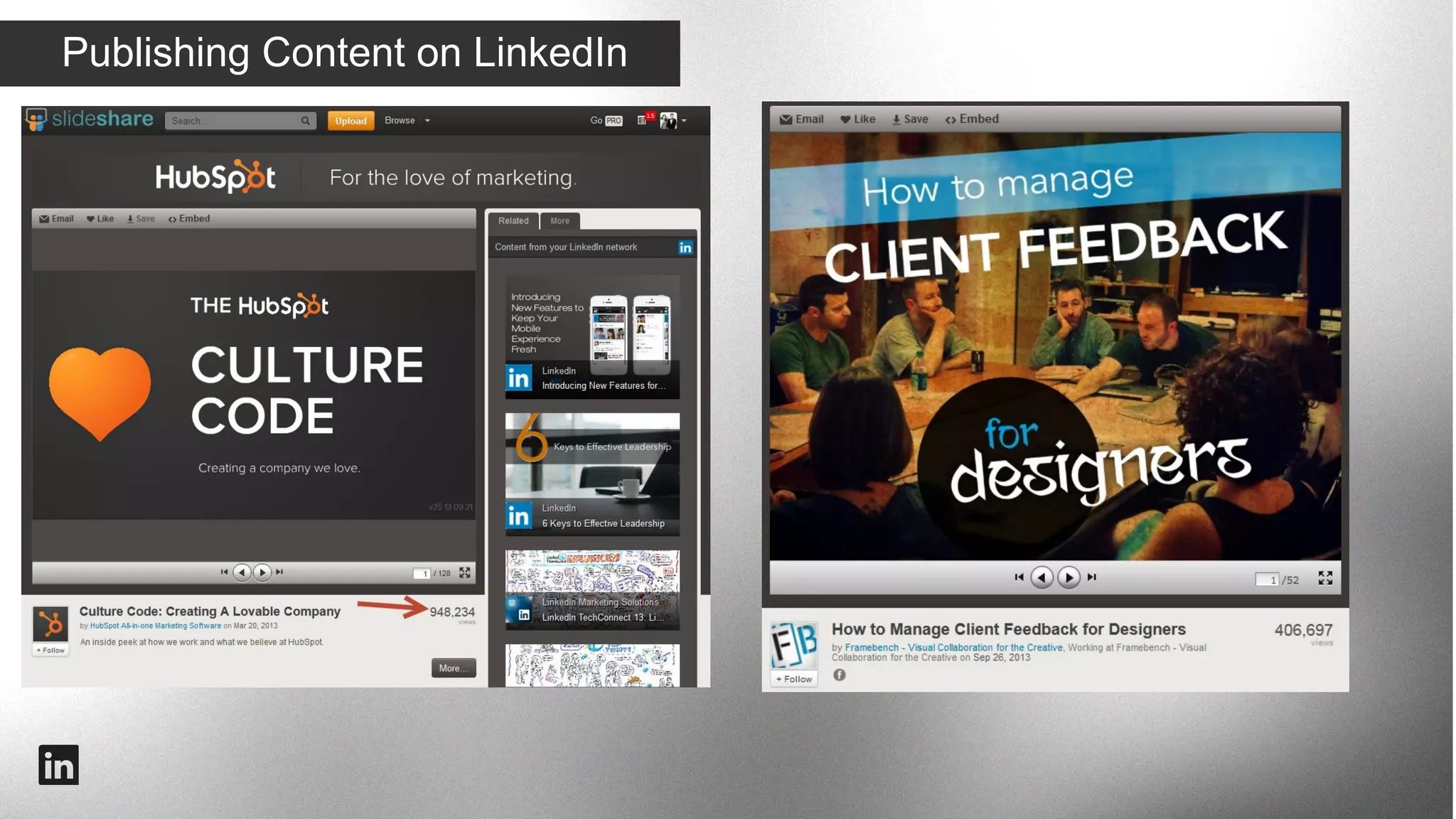 Relevant, Personalized Content

Editors are being replaced by your network.
#intalent

 