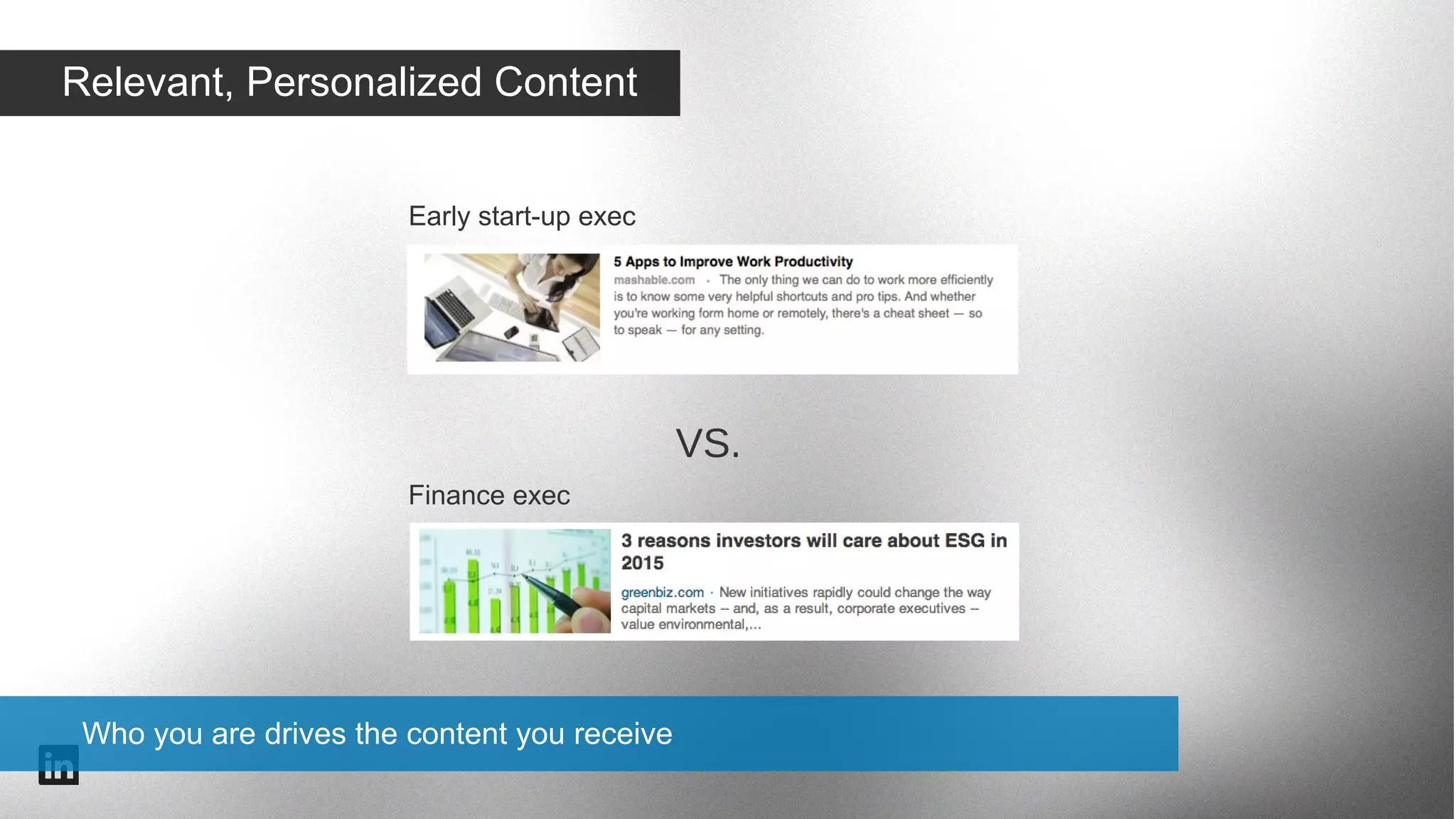 Relevant, Personalized Content

Easy, discoverable topical channels accessed seamlessly across access points
#intalent

 