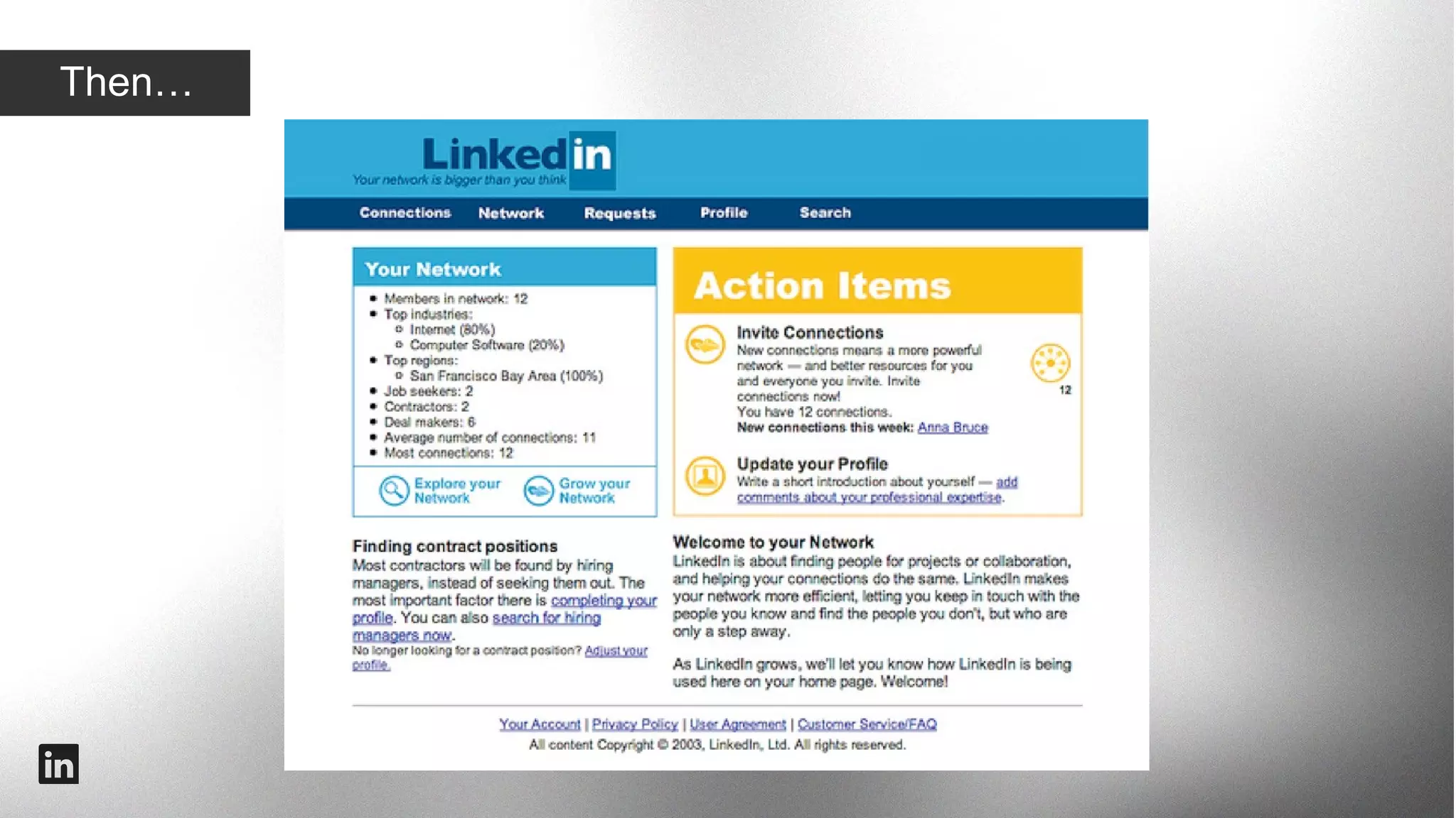 Our Mission

Connect the world’s professionals
to make them more productive
and successful.

#intalent

 