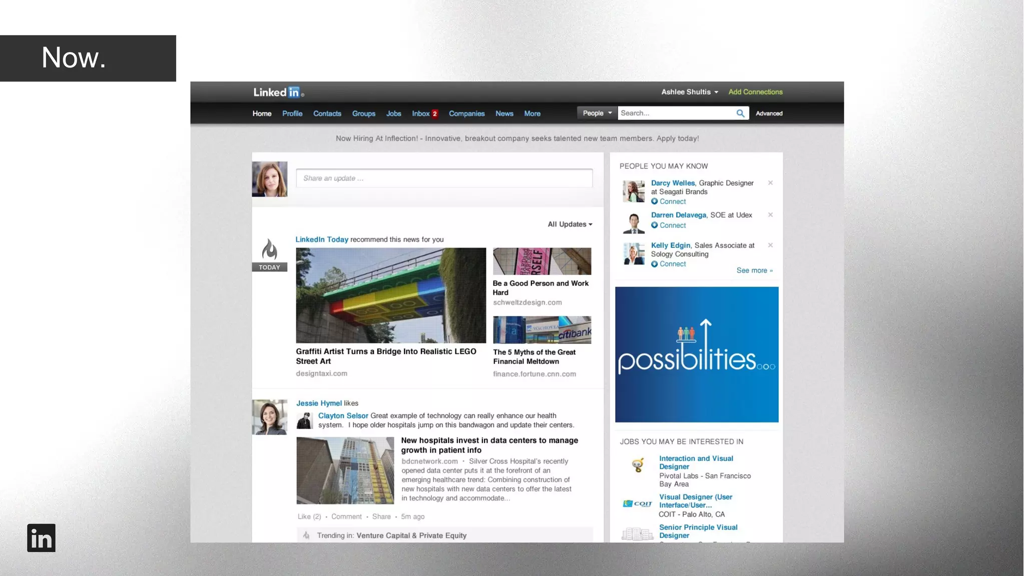 Inform, educate,
and inspire professionals
through content.
#intalent

 