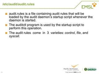 The Linux Audit Framework | PDF