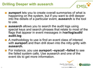 The Linux Audit Framework | PDF
