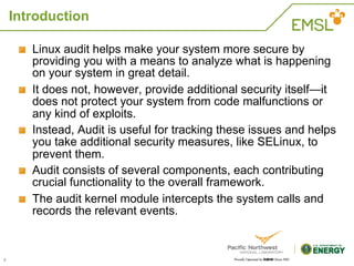 The Linux Audit Framework | PDF | Operating Systems | Computer Software ...
