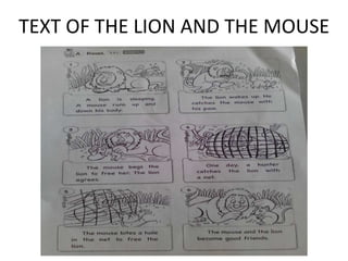 TEXT OF THE LION AND THE MOUSE
 