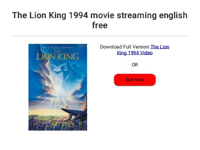 lion king free online stream lion king free online stream