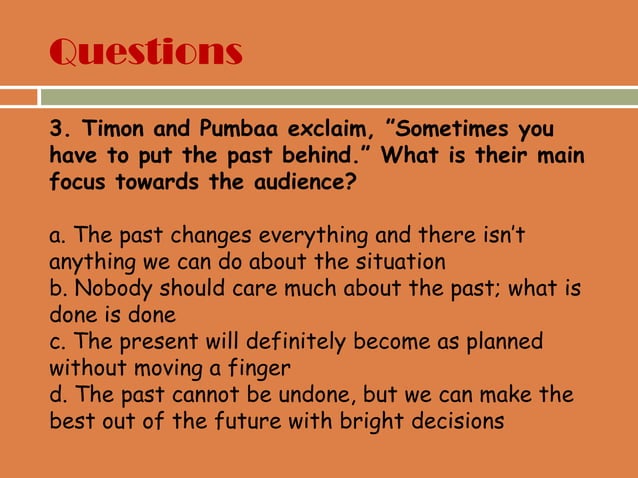 The Lion King Ppt