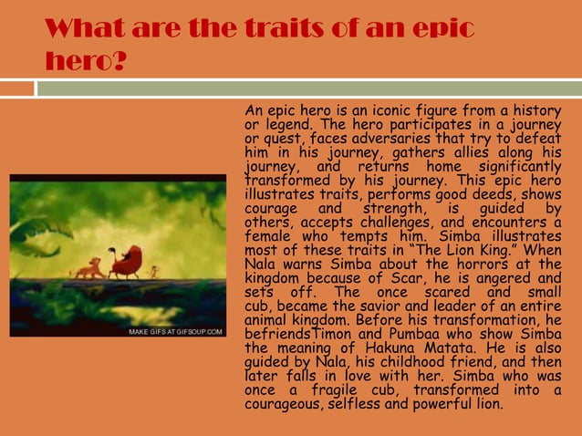 The Lion King Ppt