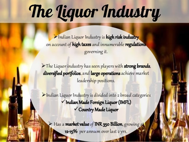 Political risks in The Liquor Industry