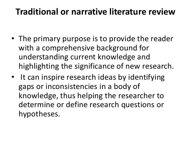 literature review research disadvantages