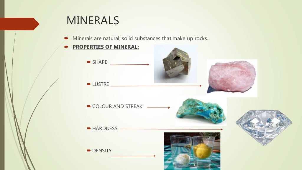 The lithosphere. rocks and minerals. unit 1