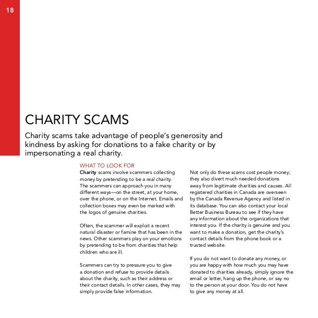 charity scams letter the black book of scams charity scams letter the black book of scams