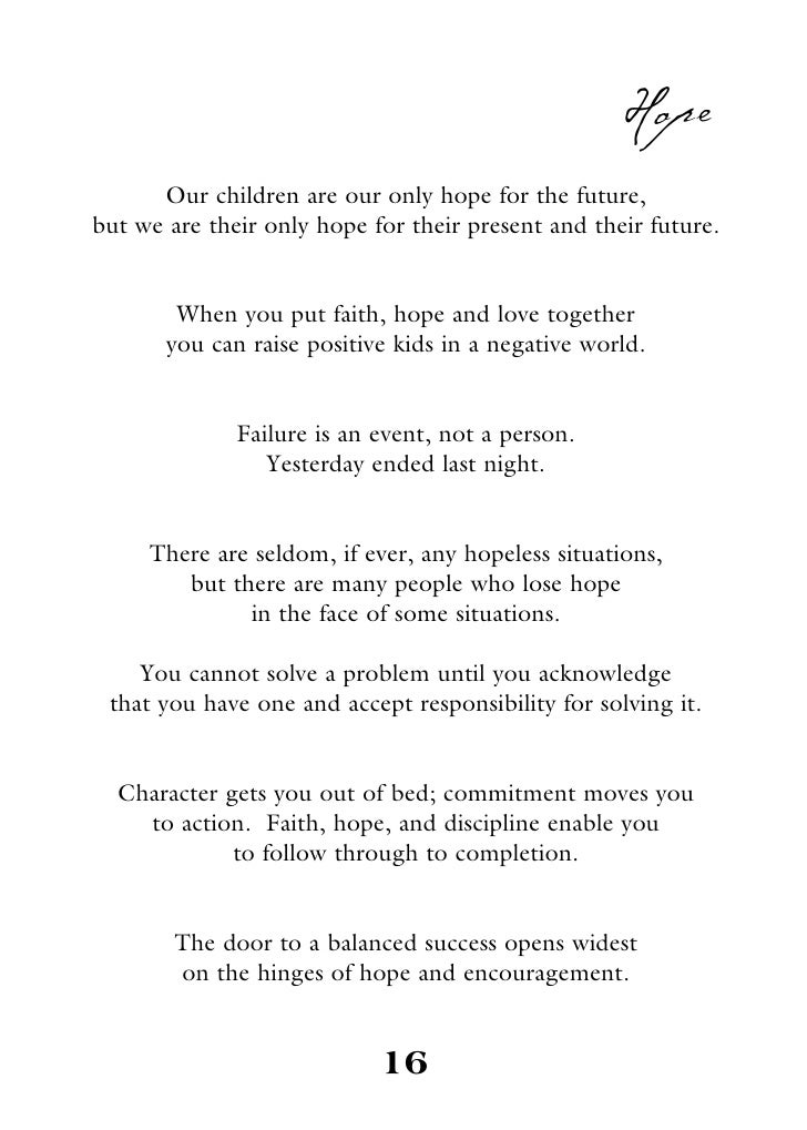 Book For Kids About Hope In Hopeless Situations Book For Kids About Hope In Hopeless Situations