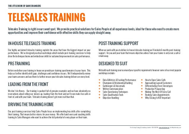tele sales training