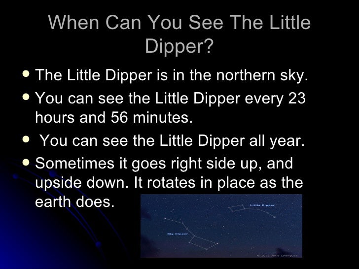 The little dipper