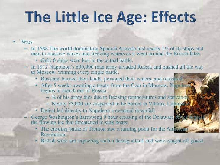 The little ice age