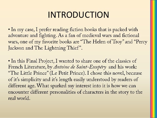 the little prince essay